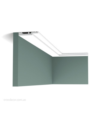 Напольный плинтус гладкий Orac decor DX187 2600