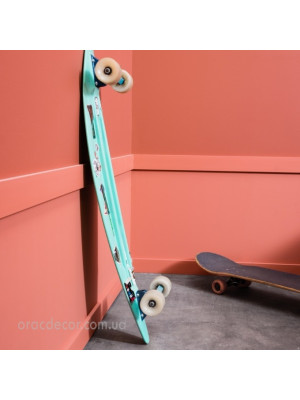 Напольный плинтус гладкий Orac decor SX157-RAL9003 цвет белый