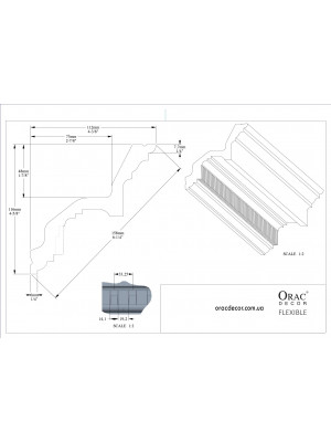 Карниз гибкий Orac Decor C211F
