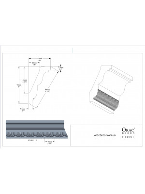 Карниз гибкий Orac Decor C212F