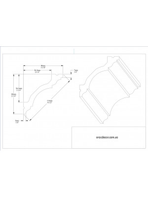 Карниз гладкий Orac Decor C213