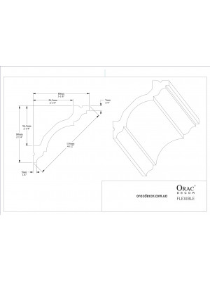Карниз гибкий Orac Decor C213F