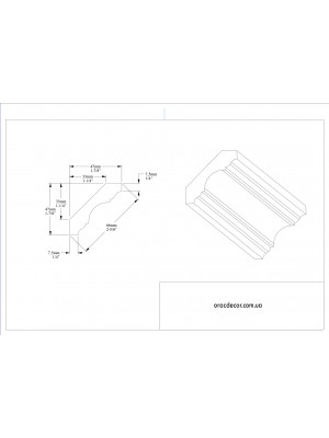 Карниз гладкий Orac Decor C215