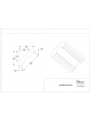 Карниз гибкий Orac Decor C215F
