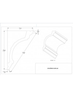 Карниз гладкий Orac Decor C217