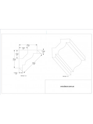 Карниз гладкий Orac Decor C230