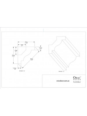 Карниз гибкий Orac Decor C230F