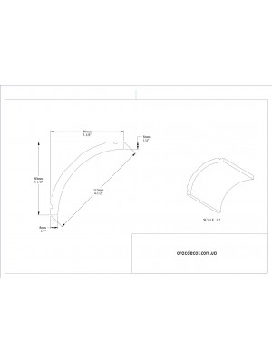 Карниз гладкий Orac Decor C240