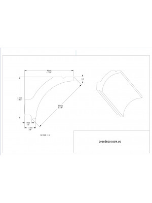 Карниз гладкий Orac Decor C260