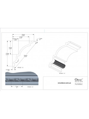 Карниз гибкий Orac Decor C301F