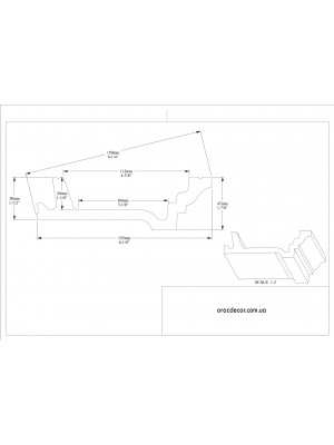 Карниз гладкий Orac Decor C305