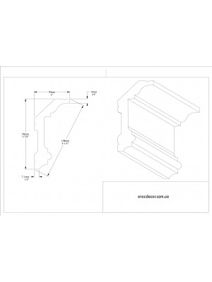 Карниз гладкий Orac Decor C321