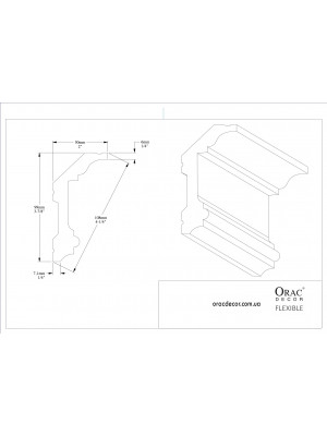 Карниз гибкий Orac Decor C321F