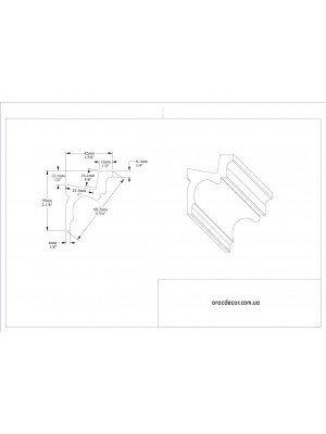 Карниз гладкий Orac Decor C323