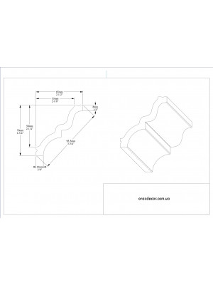 Карниз гладкий Orac Decor C325
