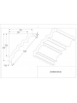 Карниз гладкий Orac Decor C326