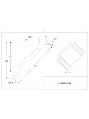 Карниз гладкий Orac Decor C333