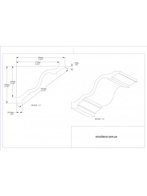Карниз гладкий Orac Decor C334