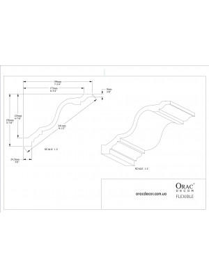 Карниз гибкий Orac Decor C334F