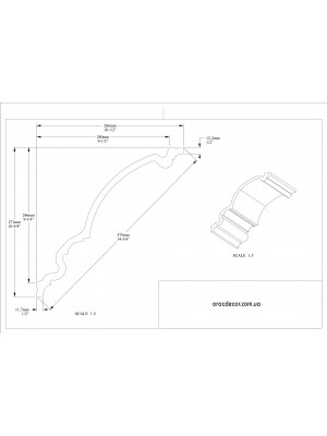 Карниз гладкий Orac Decor C336