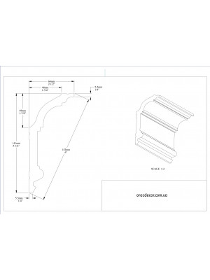 Карниз гладкий Orac Decor C339