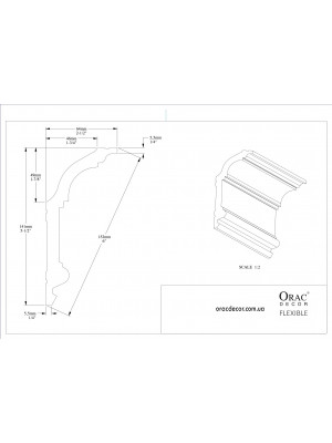 Карниз гибкий Orac Decor C339F