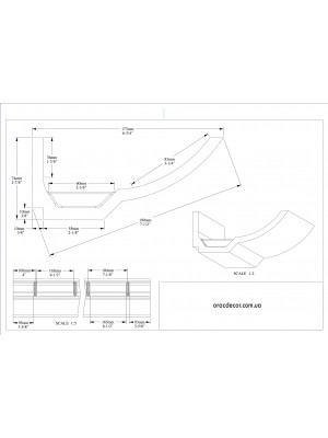 LED Карниз скрытого освещения Orac Decor C351