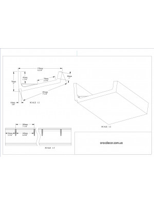 LED Карниз скрытого освещения Orac Decor C352