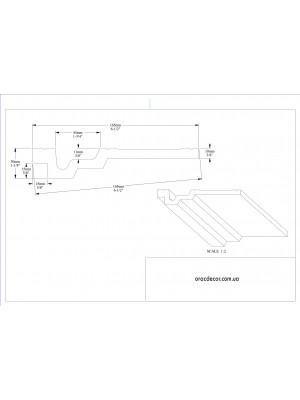 Карниз гладкий Orac Decor C353