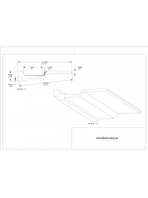 Карниз гладкий Orac Decor C354