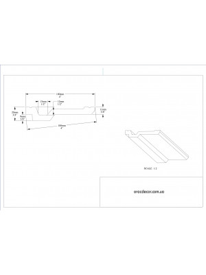 Карниз гладкий Orac Decor C356