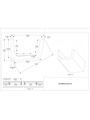 LED Карниз скрытого освещения Orac Decor C357