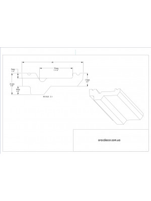 Карниз гладкий Orac Decor C360