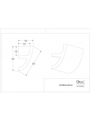 Карниз гибкий Orac decor C373F