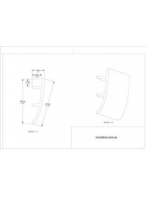 LED Карниз скрытого освещения Orac decor C374
