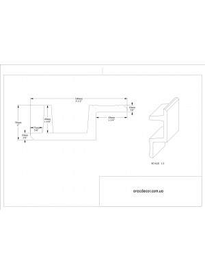 LED Карниз скрытого освещения Orac decor  C383