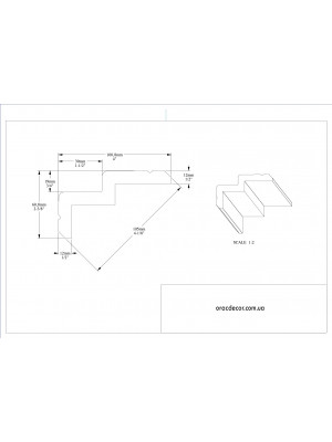 LED Карниз скрытого освещения Orac decor  C390