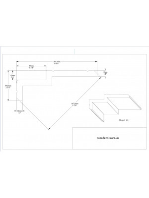 LED Карниз скрытого освещения Orac decor  C391