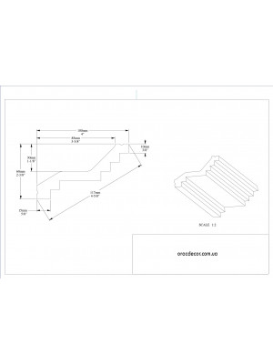 Карниз гладкий Orac Decor C400
