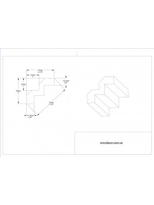 Карниз гладкий Orac Decor C602
