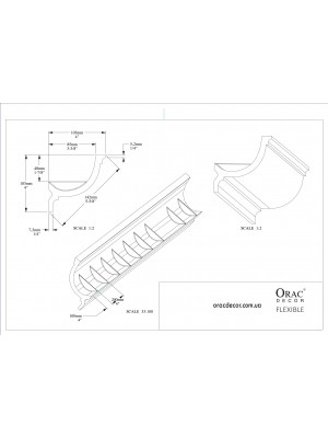 Карниз гибкий Orac Decor C902F