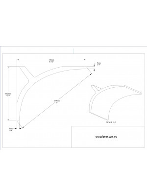 Карниз гладкий Orac decor C991