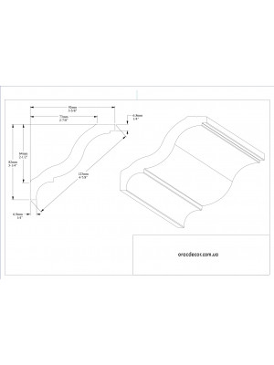 Карниз гладкий Orac Decor CB503N