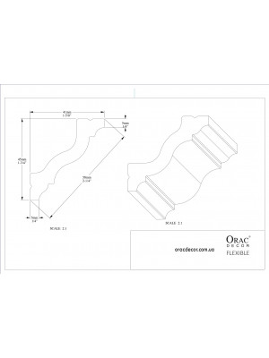 Карниз гибкий Orac Decor CX110F