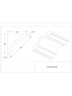 Карниз гладкий Orac Decor CX123