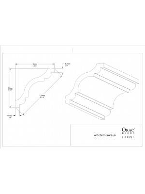 Карниз гибкий Orac decor CX123F