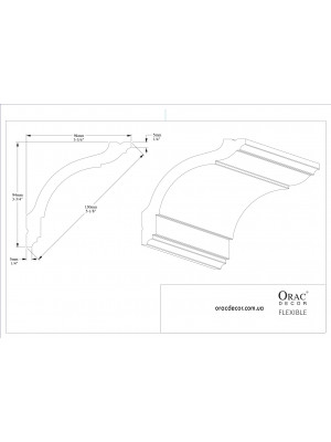 Карниз гибкий Orac Decor CX127F
