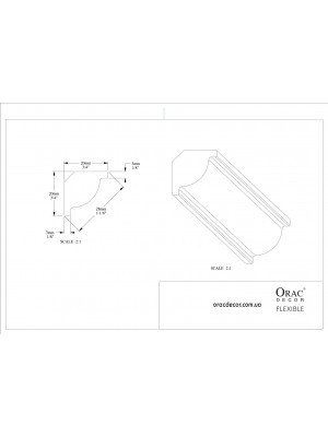 Карниз гибкий Orac Decor CX132F