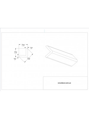 Карниз гладкий Orac Decor CX134