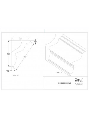 Карниз гибкий Orac Decor CX148F